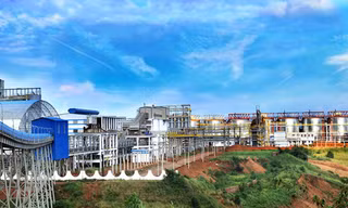 Toàn cảnh Nhà máy Alumin Nhân Cơ. Ảnh: TKV