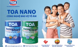 Sơn Toa ra mắt bộ đôi sản phẩm Toa Nano với công nghệ Teflon mới