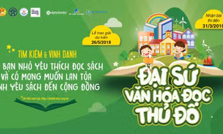 Lễ tổng kết và trao giải đại sứ văn hóa đọc Thủ đô 