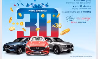 Cơ hội trúng 3 xe ô tô Mazda CX5 khi giao dịch với VietinBank
