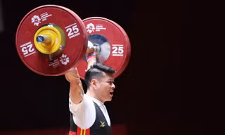 Thạch Kim Tuấn sẽ không tập luyện cùng HLV Hữu Chí sau Asiad 2018 do thành tích không được cải thiện sau nhiều năm? Ảnh: VSI