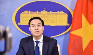 Phó Phát ngôn viên Bộ Ngoại giao Việt Nam Ngô Toàn Thắngảnh: Mofa
