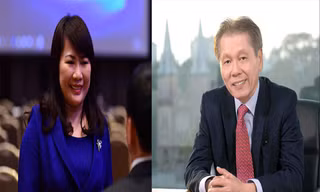 Eximbank lại rơi vào vòng xoáy tranh chấp quyền lực mới? (bà Lương Thị Cẩm Tú và ông Lê Minh Quốc)