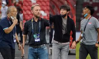 HLV Indonesia bỏ xa phần còn lại trong cuộc đua 'HLV xuất sắc nhất AFF Cup 2020'