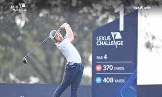 Golfer 15 tuổi dẫn đầu vòng mở màn Lexus Challenge 2022 