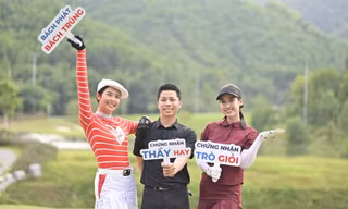 Hoa hậu Ngọc Hân và Đỗ Mỹ Linh thường xuyên thi đấu tại các giải golf do báo Tiền Phong tổ chức 