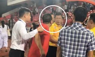 Hải Phòng yêu cầu CLB giải trình vụ tóm cổ, nhổ nước miếng vào trọng tài 