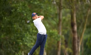 Golfer Nguyễn Anh Minh là nhà đương kim vô địch của giải Tiền Phong Golf Championship.