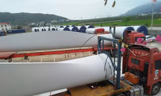 Xe quá khổ gây lây lan dịch bệnh COVID - 19 doanh nghiệp điện gió.