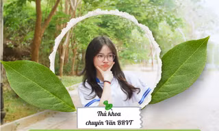 Tuyển sinh vào lớp 10: Bí kíp từ cựu Thủ khoa chuyên Văn Bà Rịa - Vũng Tàu 
