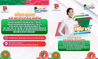 Hơn 50.000 chiến sĩ tình nguyện tham gia Kỳ nghỉ Hồng và Hành quân Xanh 2025