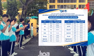 Trường PT Năng khiếu công bố điểm thi và điểm chuẩn lớp 10, teen trúng tuyển cần làm gì?