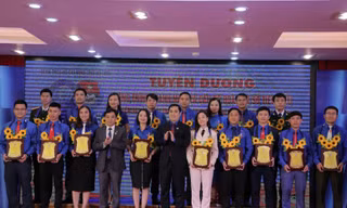 Hà Tĩnh: Tuyên dương 18 công trình thanh niên và cán bộ Đoàn tiêu biểu ​