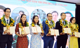 Bình chọn trực tuyến Giải thưởng Khoa học công nghệ Thanh niên Quả Cầu Vàng
