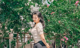 Nữ sinh viên trường Đoàn sở hữu góc nghiêng tuyệt đẹp
