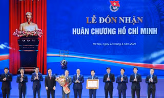 Bí thư thứ nhất T.Ư Đoàn các thời kỳ dự Kỷ niệm 90 năm ngày thành lập Đoàn