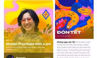 Apple vinh danh nữ nghệ sĩ Việt từng vẽ Google Doodle tôn vinh Đờn ca tài tử