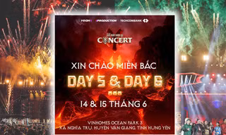 Concert ATVNCG công bố địa điểm D-5 và 6, Gai Con lại sắp được khui "sít rịt"