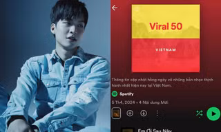 Trid Minh "bỏ túi" Top 1 Viral Chart Spotify sau "lễ kỷ niệm" của Ninh Dương Story