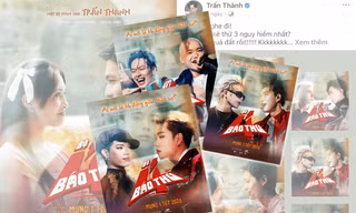 Trấn Thành tung poster phim Tết phiên bản Anh trai, netizen ưng nhất "bùng binh" nào?