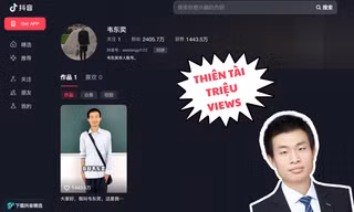Chỉ xuất hiện 4 giây, "thiên tài Toán học" đã thu hút hơn 12 triệu người theo dõi
