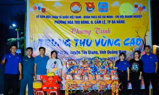 Tuổi trẻ Đà Nẵng tham gia tình nguyện tại các huyện vùng cao tỉnh Quảng Nam
