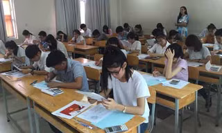 Thí sinh dự kỳ kiểm tra năng lực và xét tuyển vào Trường ĐH Luật TP.HCM