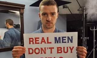 Ca sĩ Justin Timberlake trong chiến dịch ở Mỹ chống lại nạn biến trẻ em thành nô lệ tình dục