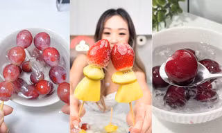 Ice Tanghulu: Tưởng lạ mà quen, món mới mùa hè đang khiến giới trẻ mê mẩn