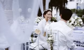 Người mẫu - diễn viên Phan Như Thảo bí mật tổ chức lễ ăn hỏi cùng chồng cũ Ngọc Thúy. Ảnh: FBNV.