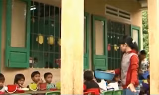 Bữa cơm 1.000 đồng cho các bé mẫu giáo