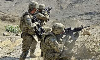 Lính Mỹ tại Afghanistan. Ảnh: AFP.