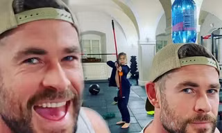 "Thần sấm" Chris Hemsworth huấn luyện con trai cưng trở thành "Hawkeye" đời thực