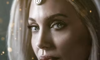 "Eternals" tung poster mới, Angelina Jolie tiết lộ lý do tham gia Vũ trụ điện ảnh Marvel