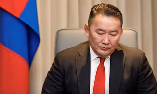 Tổng thống Mông Cổ Battulga Khaltmaa