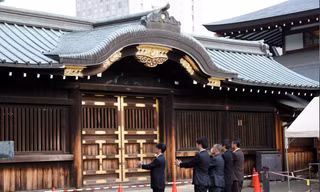 Đền Yasukuni. (Ảnh: Reuters)