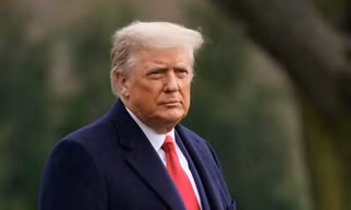 Tổng thống Mỹ Donald Trump. (Ảnh: AP)