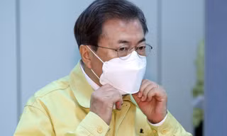 Tổng thống Hàn Quốc Moon Jae-in. (Ảnh: Yonhap)
