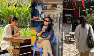 Lee Hyori "hòa tan" khi tới TP.HCM: Uống cà phê chuẩn người bản địa, tiện tay mở lớp yoga