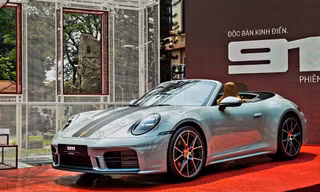 Chi tiết Porsche 911 Carrera bản mui trần mới tại Việt Nam