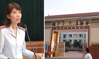 Bà Nguyễn Thị Kim Anh, Trưởng đoàn Thanh tra Bộ Xây dựng trước khi bị bắt.