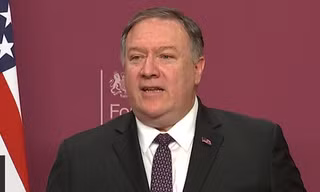 Ngoại trưởng Mỹ Mike Pompeo. (Ảnh: BBC)