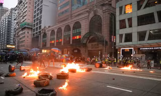 Đợt biểu tình lần này ở Hong Kong đã kéo dài hơn 4 tháng. (Ảnh: SCMP)