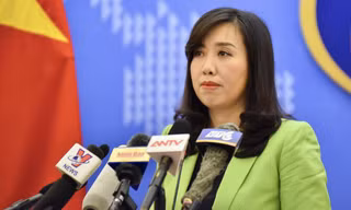 Người Phát ngôn Bộ Ngoại giao Việt Nam Lê Thị Thu Hằng