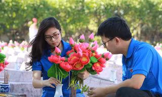 Thế hệ trẻ chung tay tri ân các anh hùng liệt sĩ