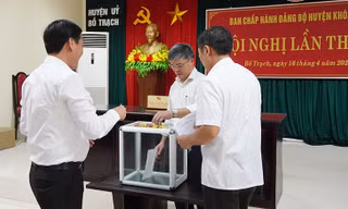 Quảng Bình: Kiện toàn chức danh Bí thư Huyện ủy Bố Trạch