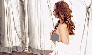 Lâm Chí Khanh khoe vòng một 'nhức mắt' và chân dài miên man