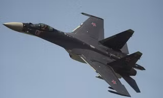 Tiêm kích Su-35 của không quân Nga. Ảnh: RIA Novosti