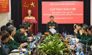 Phát động cuộc thi "Quân đội anh hùng, quốc phòng vững mạnh"