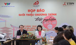VTV tiếp tục hợp tác TBS sản xuất "Sắc màu Nhật Bản" mùa thứ 3
